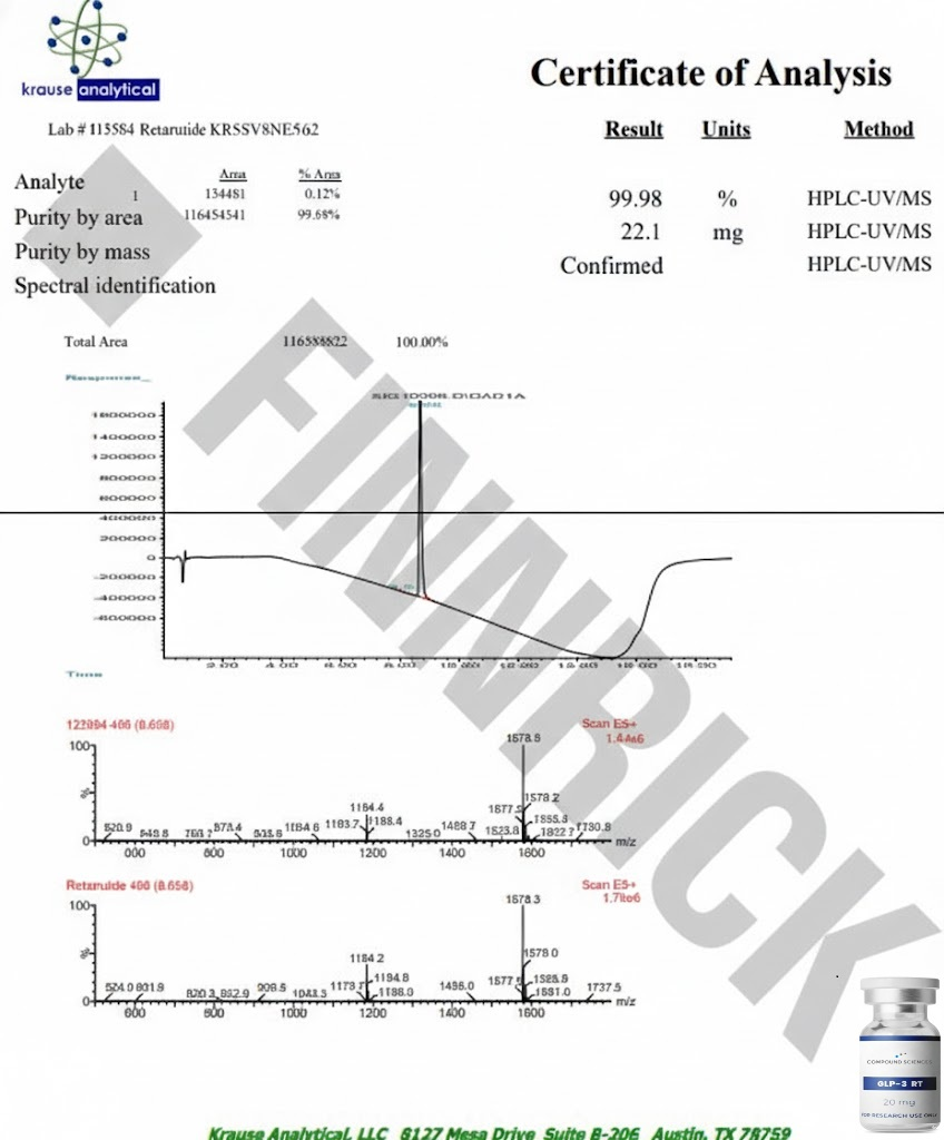 Certificate preview, Krause Analytical